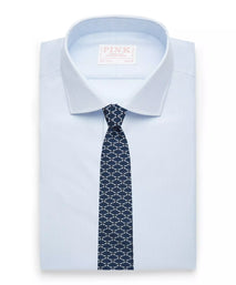 Pale Blue Slim Fit Royal Oxford Formal Shirt