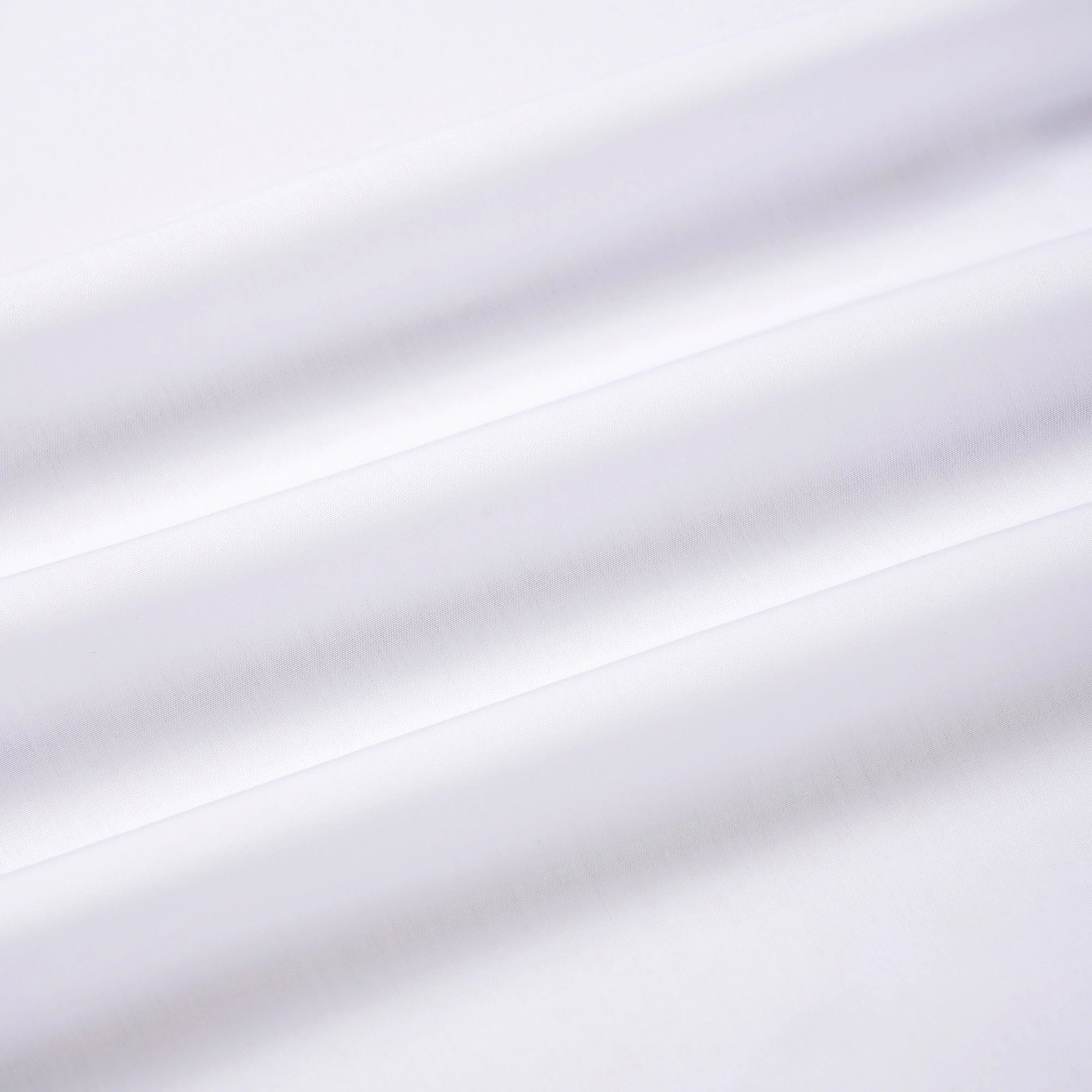 White Tailored Fit Double Cuff Poplin Formal Shirt