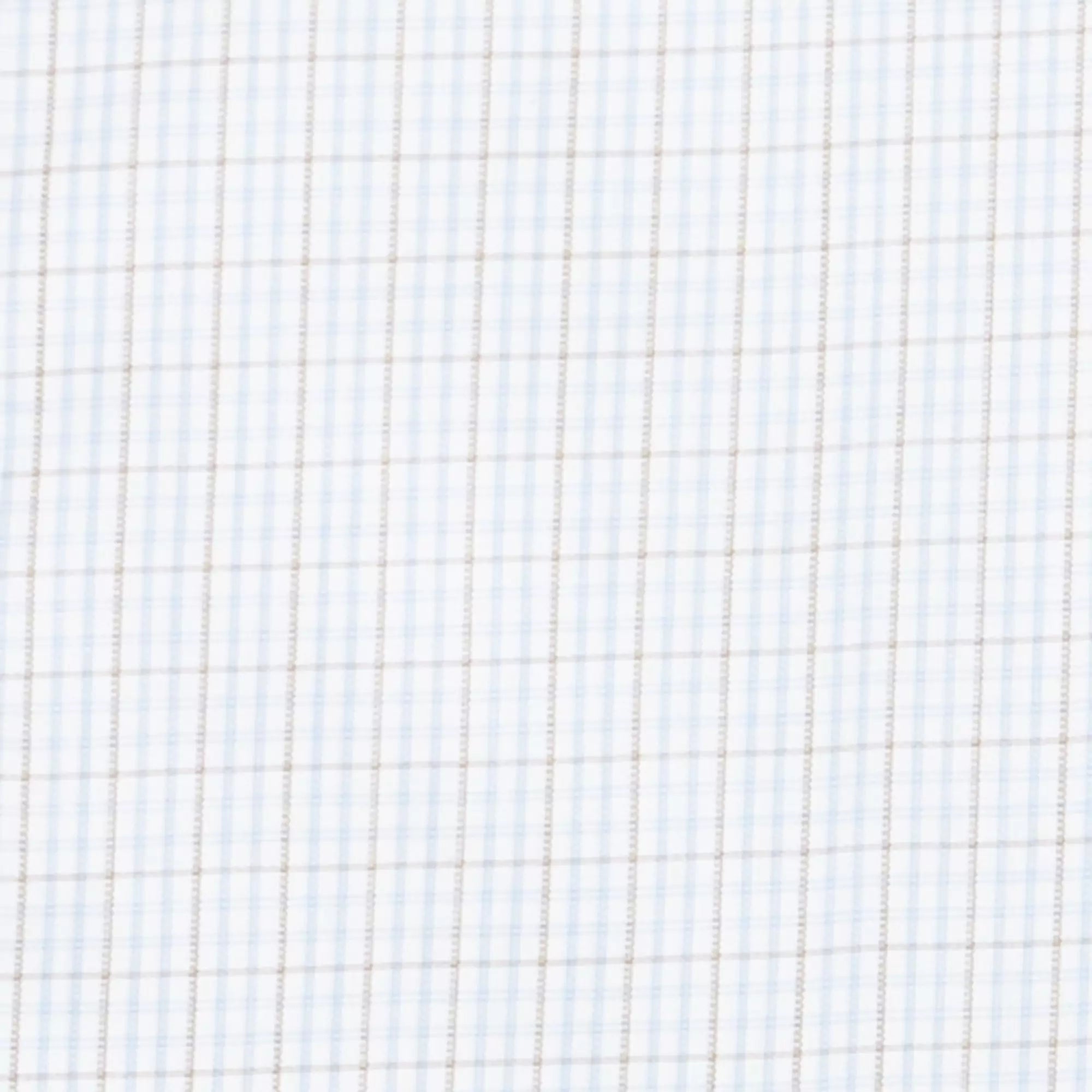 Blue & Brown Classic Fit Alumo Grid Check Formal Shirt