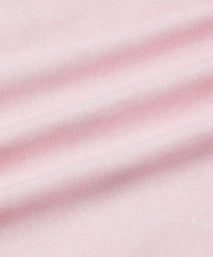 Pale Pink Tailored Fit Essential Linen Formal Shirt