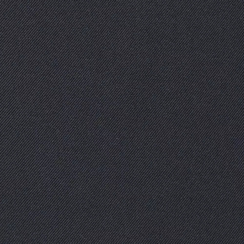 Black & Cream Silk Twill Woven Pocket Square